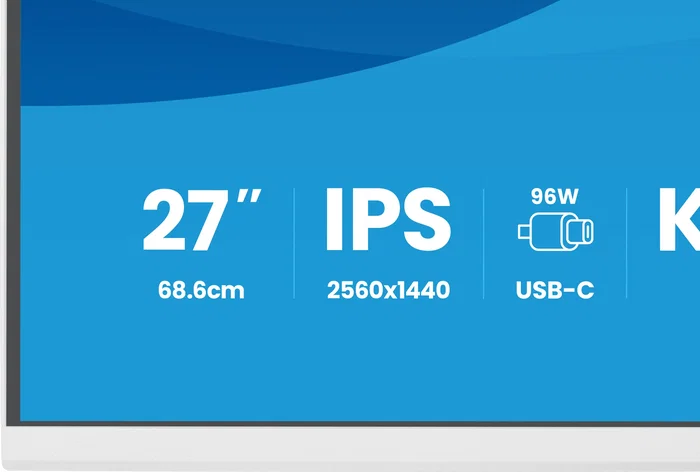 Iiyama ProLite XB2797QSNP-W1 Monitor de 27 pulg. Quad HD IPS Blanco