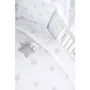 Roba Cambiador LITTLE STARS 85x75 cm, Blanco con Estrellas Grises, Modelo ROB4005317287669