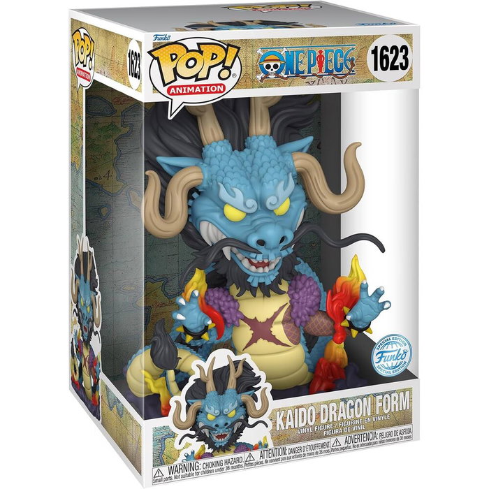 Funko POP Jumbo One Piece Kaido Dragon Form Exclusive Figura 25cm