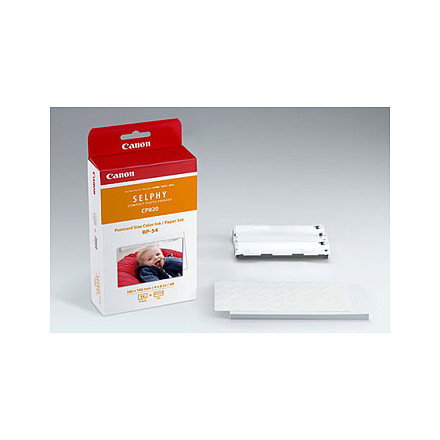 Canon RP-54 Paquete de Papel Fotográfico y Cinta de Tinta 10x15 cm Canon RP-54 Paquete de Papel Fotográfico y Cinta de Tinta 10x15 cm