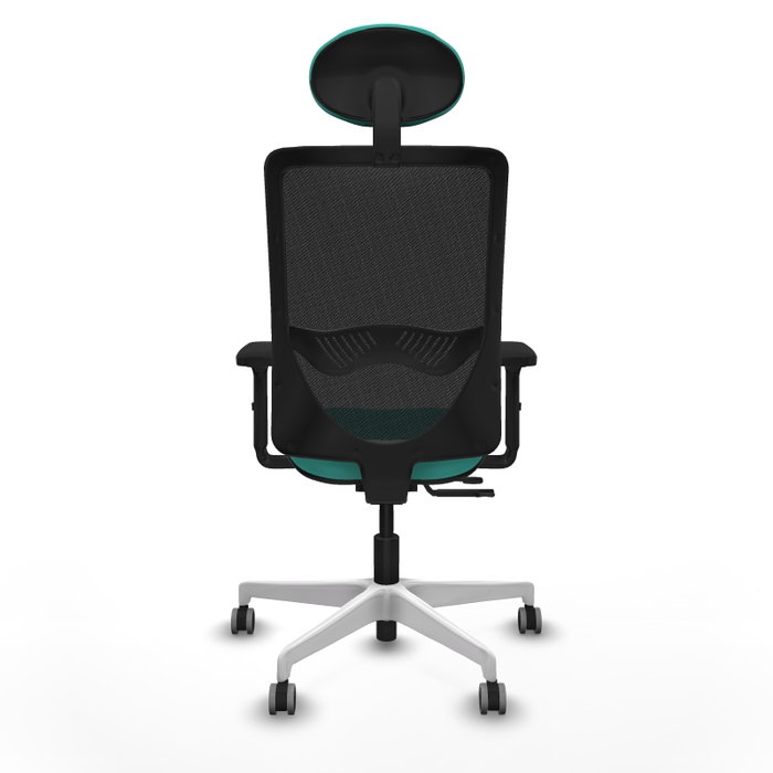 PIQUERAS Y CRESPO Silla de oficina Zulema con mecanismo Sincro/Traslack, Turquesa y Negro PIQUERAS Y CRESPO Silla de oficina Zulema con mecanismo Sincro/Traslack, Turquesa y Negro