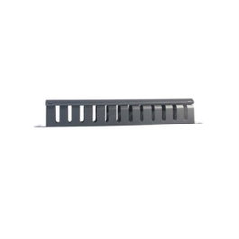 Panel Pasacables 19" 1U Metal para Rack - Tapa para Cableado
