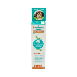 PURESSENTIEL Gel Sos Repair Con 33 Ae 20Ml - Desinfecta, Alivia y Acelera Cicatrización de Cortes, Quemaduras y Picaduras