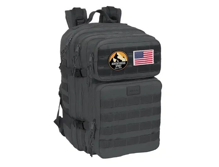 Safta Mochila Militar Portátil Basic Gris 15,6''