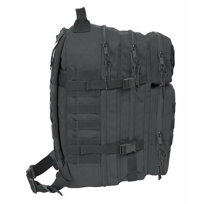 Safta Mochila Militar Portátil Basic Gris 15,6''