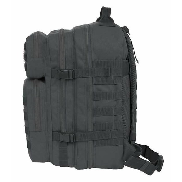 Safta Mochila Militar Portátil Basic Gris 15,6''
