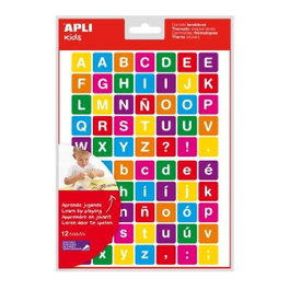 Apli Gomets Removibles Letras ABC B.840