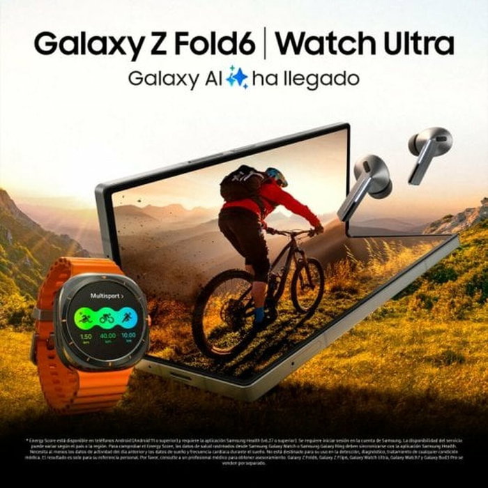 SAMSUNG Galaxy Z Fold6 5G Dual SIM 12GB RAM 1TB Plata SAMSUNG Galaxy Z Fold6 5G Dual SIM 12GB RAM 1TB Plata