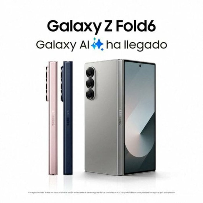 SAMSUNG Galaxy Z Fold6 5G Dual SIM 12GB RAM 1TB Plata SAMSUNG Galaxy Z Fold6 5G Dual SIM 12GB RAM 1TB Plata