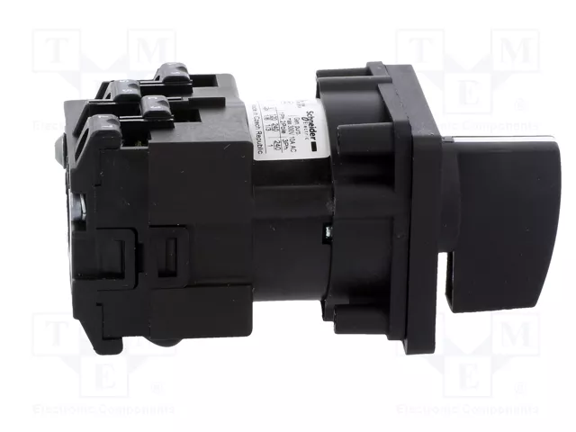 Schneider Electric Interruptor de Leva 12A 2-0-1 Negro