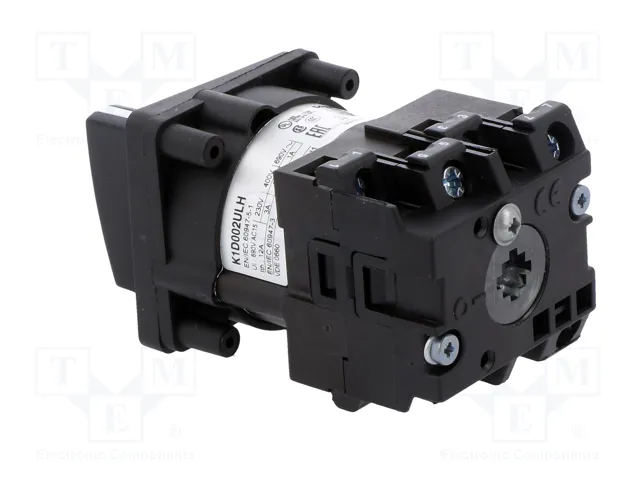 Schneider Electric Interruptor de Leva 12A 2-0-1 Negro