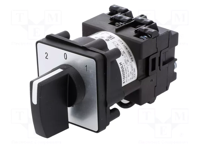 Schneider Electric Interruptor de Leva 12A 2-0-1 Negro