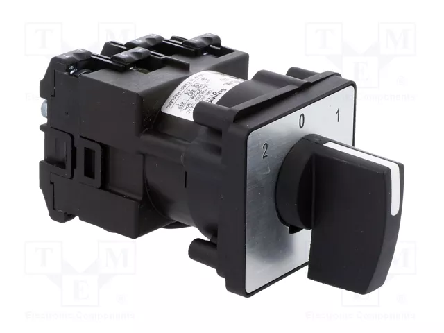 Schneider Electric Interruptor de Leva 12A 2-0-1 Negro