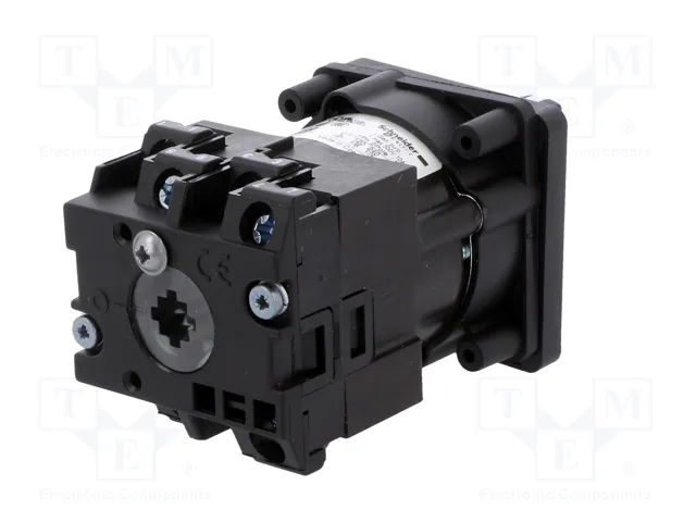 Schneider Electric Interruptor de Leva 12A 2-0-1 Negro