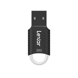 Lexar JumpDrive V40 32 GB USB 2.0 Negro y Blanco