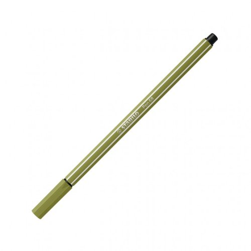 Rotulador Fibra Stabilo Pen 68 Verde Barro (Set de 10) Rotulador Fibra Stabilo Pen 68 Verde Barro (Set de 10)