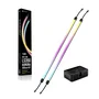 Corsair iCUE LINK LS350 Aurora RGB Kit de Tira LED - 2 Tiras Luz RGB, Negro, Multicolor, 350 mm (Ref. CL-9011135-WW)