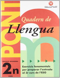 Pont llengua, 2 ESO, Josep Maria Bru Roig - NADAL EDARCA EDITORIAL