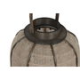 DKD Home Decor Portavelas de Yute y Bambú Natural 29,5x29,5x62 cm