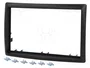 PER.PIC. Bastidor de montaje de radio 2 DIN para Renault Megane II, negro