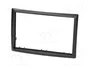 PER.PIC. Bastidor de montaje de radio 2 DIN para Renault Megane II, negro