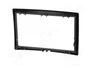PER.PIC. Bastidor de montaje de radio 2 DIN para Renault Megane II, negro