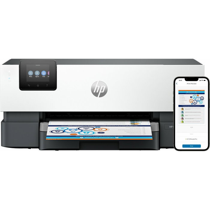 HP OfficeJet Pro 9110b Impresora de Inyección de Tinta Color Gris