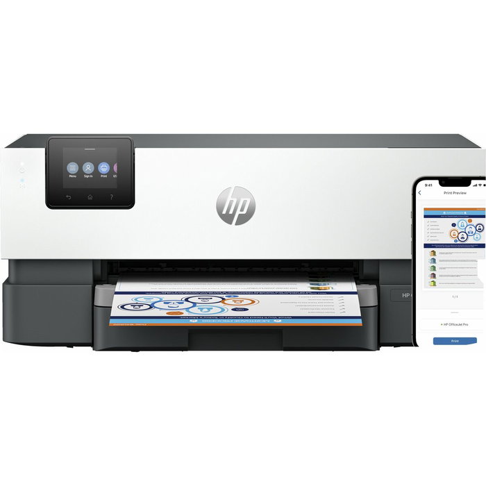 HP OfficeJet Pro 9110b Impresora de Inyección de Tinta Color Gris