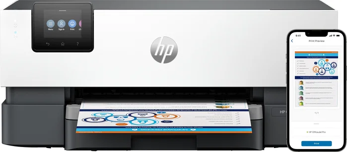 HP OfficeJet Pro 9110b Impresora de Inyección de Tinta Color Gris