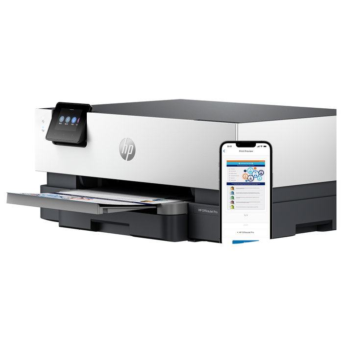 HP OfficeJet Pro 9110b Impresora de Inyección de Tinta Color Gris