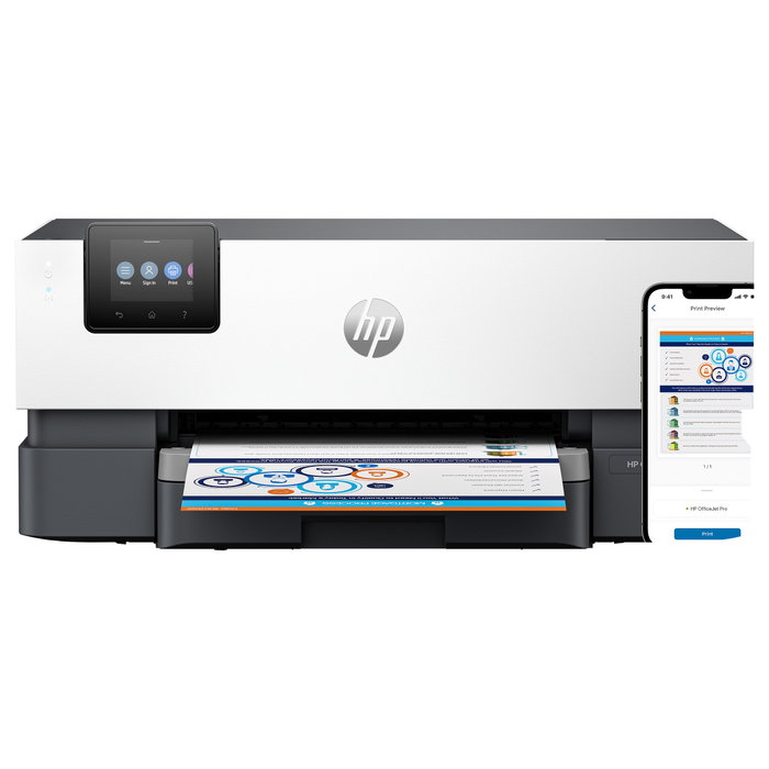 HP OfficeJet Pro 9110b Impresora de Inyección de Tinta Color Gris