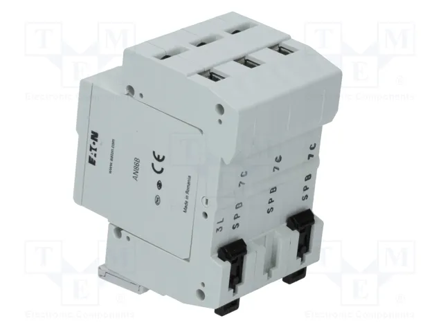 EATON ELECTRIC Limitador de sobretensiones Tipo 1+2 de 3 polos, 280VAC EATON ELECTRIC Limitador de sobretensiones Tipo 1+2 de 3 polos, 280VAC