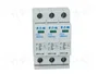 EATON ELECTRIC Limitador de sobretensiones Tipo 1+2 de 3 polos, 280VAC