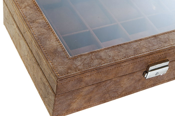 DKD Home Decor Joyero Tradicional Marron 20 x 8 x 30 cm DKD Home Decor Joyero Tradicional Marron 20 x 8 x 30 cm