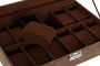 DKD Home Decor Joyero en PU y MDF Marrón