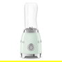 Smeg PBF01PGEU Batidora de Vaso, 0.6L, 300W, 2 Velocidades, Color Verde Pastel, Acero Inoxidable, Incluye Taza con Pico