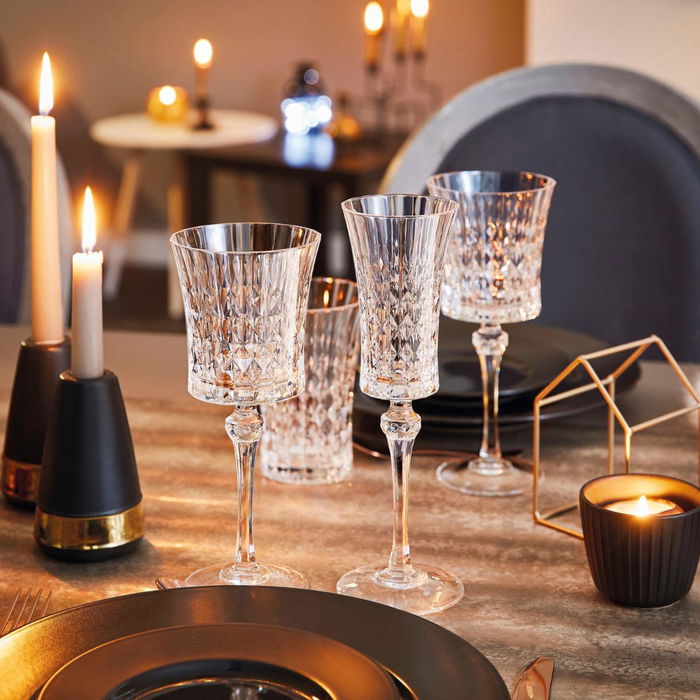 Copa Vino Cristalin Lady Diamond Cristal d'Arques 19 cL