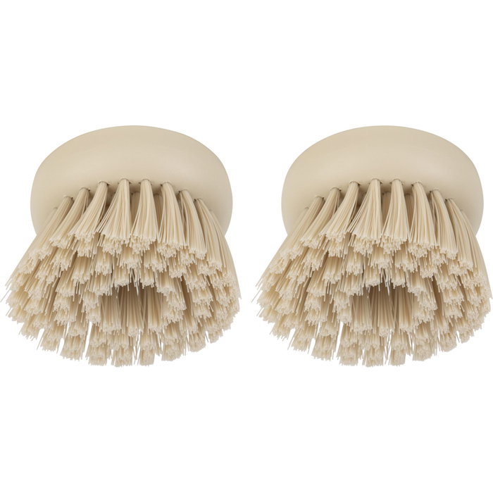 Brabantia Repuesto de Cepillo SinkSide, Pack de 2, Beige