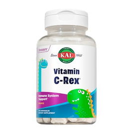 KAL Vitamina C 100 Dinosaurios Masticables Sabor Naranja 100 Unidades