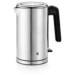 WMF 0413130011 Hervidor de Agua, 1.6L, 2400W, Acero Inoxidable, Indicador de Nivel de Agua, Protección Contra Sobrecalentamiento, Sin Cables