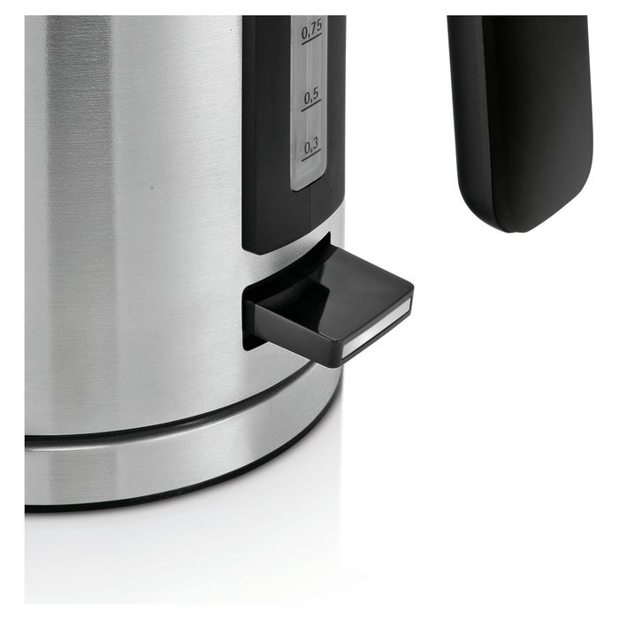 WMF 0413130011 Hervidor de Agua, 1.6L, 2400W, Acero Inoxidable, Indicador de Nivel de Agua, Protección Contra Sobrecalentamiento, Sin Cables