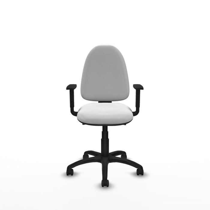 PIQUERAS Y CRESPO Silla de oficina Aýna Blanca con mecanismo Asincro