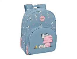 Safta Mochila Snoopy Peanuts adaptable a carrito