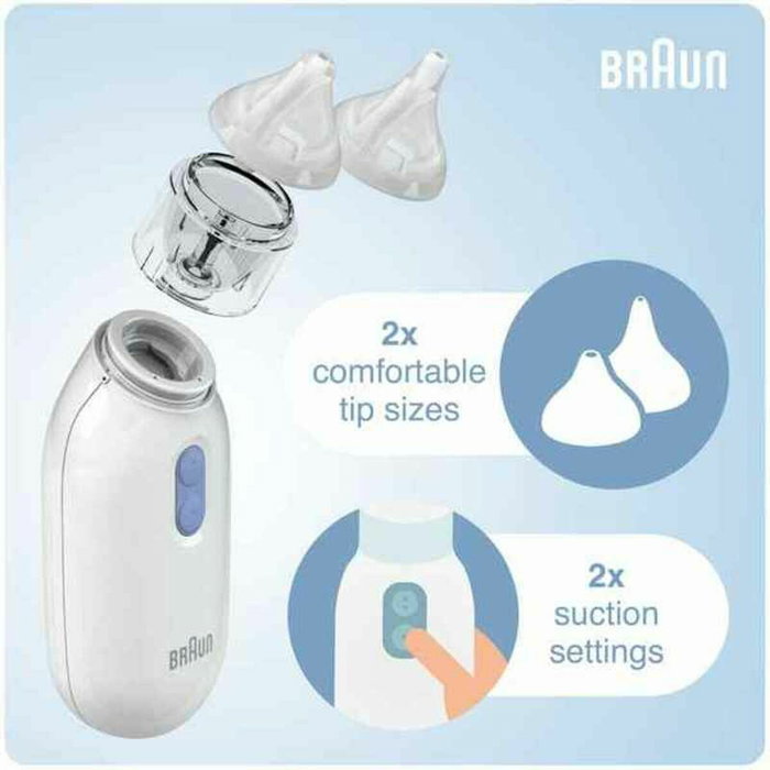 Braun BNA 100 Aspirador Eléctrico Blanco