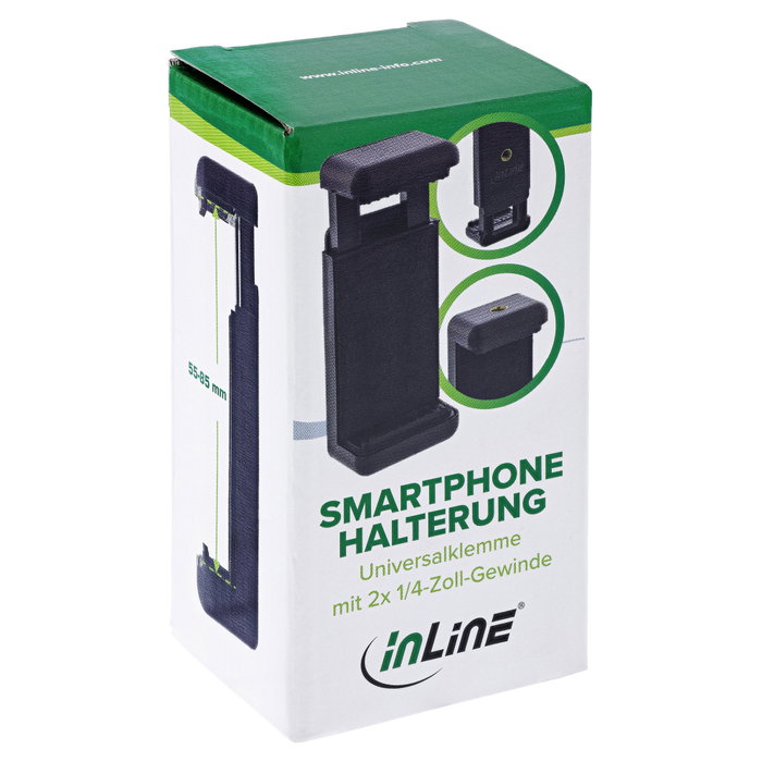 InLine 48090H Soporte Universal para Teléfono Celular InLine 48090H Soporte Universal para Teléfono Celular