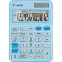 Canon LS-125KB Calculadora de Escritorio Básica con Pantalla LCD 12 Dígitos, Cálculo de Impuestos, Alimentación Solar/Batería LR44, Color Azul