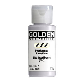Golden Fluid Colores Acrílicos Interferencia Azul (Fino) 30 ml