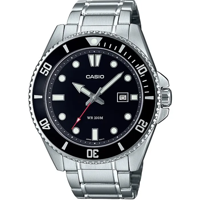 Casio MDV-107D Reloj Analógico Hombre Negro Cuarzo Casio MDV-107D Reloj Analógico Hombre Negro Cuarzo
