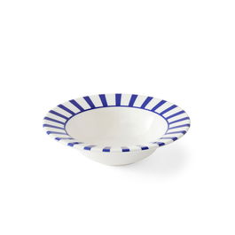 Spode Bol 19 cm - Juego de 4 Piezas - Colección Steccato - Capacidad 34 cl - Hasta 170°C - Fabricado en Inglaterra