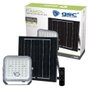 GSC Evolution Proyector solar LED Pamol 50W 6500K Negro IP65 con sensor de movimiento